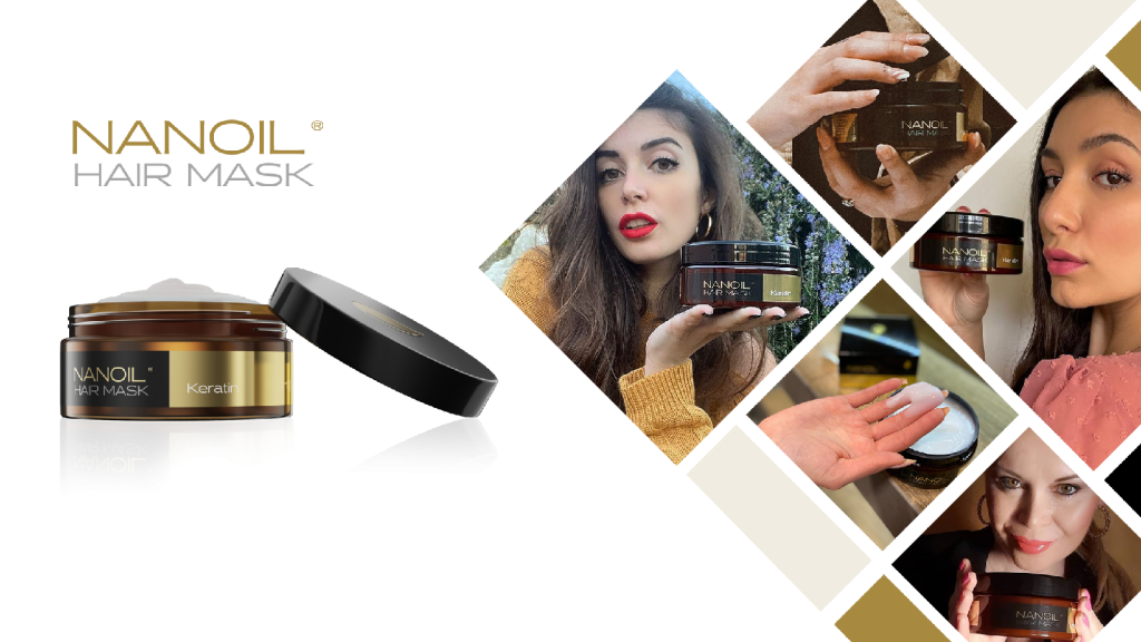 máscara para cabelo Nanoil